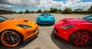 Widebody C7 Corvette Trio Looks Poisonously Sexy