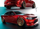 Widebody kit for LD Dodge Charger made for West Coast Customs by musartwork on Instagram