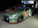 Widebody Nissan GT-R Does a Mitsubishi Zero Impersonation
