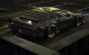 Pontiac Firebird Trans Am GTA Widebody rendering