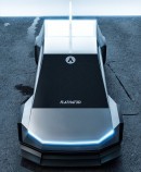 Widebody Tesla Cybertruck Has Shark Fin, Looks Like a Sci-Fi Stealth Tank