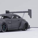 Widebody Time Attack Mercedes-AMG GT R rendering by demetr0s_designs