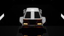 Toyota AE86 widebody rendering