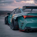 Widebody Toyota Avalon Race Car Defies Convention, Looks Like a JDM Special