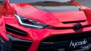 Toyota GR Yaris Little Dragon rendering by hycade