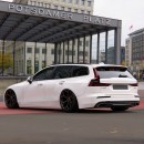 Widebody Volvo V60 Polestar Looks Like the RS4 Rival We Will Never Get