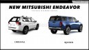 Mitsubishi Endeavour Triton rendering by Digimods DESIGN