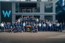 Williams Team Congratulating Nicholas Latifi for Completing 50 Races