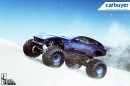 Winter-proof sports cars renderings