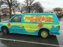 Scooby-Doo Mystery Machine look-alike based on 1994 Chrysler Town & Country