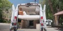 Woman turns ProMaster van into a bright and airy camper