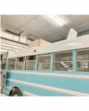 The Wonder Bus is a 2-year skoolie conversion by a couple who had never built anything before