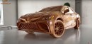 Wooden Block Turns Into 2023 Toyota Camry in 804 Seconds, It's Inspiring to Watch