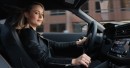 Brie Larson Driving