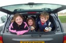 Kids Inside a  Car