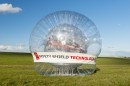 Car Zorb with Nissan Note