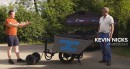 World's Fastest Wheelbarrow Hits 40 MPH, Looks Like a Deathtrap