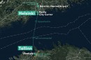 Helsinki Tallin tunnel route