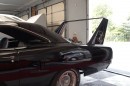 black 1970 Plymouth Superbird