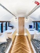 Mind The Gap glamping unit is a '38 London Underground carriage upcycled into a tiny home