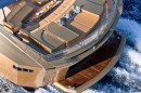 Khalilah, the world's first all-carbon superyacht