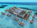 The Kempinski Floating Sea Palace will be a floating 5-star resort with eco-friendly features