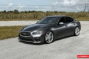 World’s First Modified 2014 Infiniti Q50 S Gets Vossen Concave Wheels