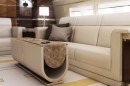 First Private 747-8 Interior Looks Rather Like a Mansion than an Airplane