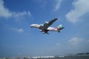 World's First Flight of a SAF-Powered A380