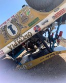 Big Oly, Parnelli Jones' famous '69 Ford Bronco, takes a tumble at NORRA Mexican 1000