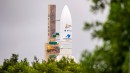 Webb on Ariane 5 moves to the launch pad
