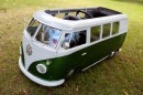 Mini Volkswagen Campervan built from scratch, from a mobility scooter, is legal for the public roads