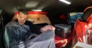 Arslan converted his Chevrolet Camaro into a solar-powered camper for just $1,500