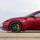 Ferrari Purosangue Sedan - Rendering