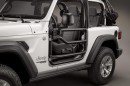Jeep Performance Parts Wrangler and Gladiator Sunrider Flip Top for Hardtop models at $895