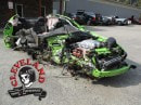 Wrecked Dodge Challenger Hellcat