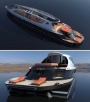 The Xenos Hyperyacht concept, theoretically the world's fastest yacht in its class