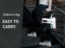 The HiMo H1 folding electric bicycle from Xiaomi is "the ultimate portable EV"
