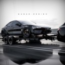 Xiaomi SU7 widebody and Touring rendering by sugardesign_1