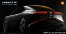 Xiaomi car renderings