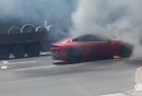XPeng P7 erupts in flame in Shanghai after running over an object on the highway