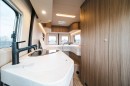 Innova Roadtrip 595L camper van with yacht-inspired interior