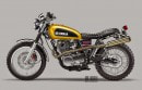 Yamaha SR400 Scrambler Project by Luca Bar