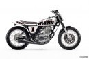 Yamaha SR400 White Knight