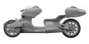 Yamaha leaning trike concept