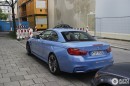 Yas Marina Blue BMW M4 Convertible