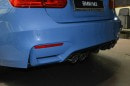 Yas Marina Blue BMW M3 with M Performance Parts