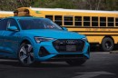 Audi C-V2X technology works to enhance school bus and school zone safety