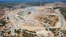 Aerial view of WeatherTech Laguna Seca raceway