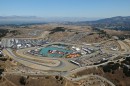 Aerial view of WeatherTech Laguna Seca raceway